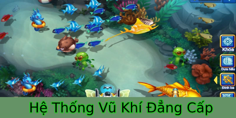 Bắn Cá Xèng - Siêu Phẩm Gây Bão Tại Điểm Cược XIN88 4 Vũ khí đa năng tại bắn cá ăn xu XIN88