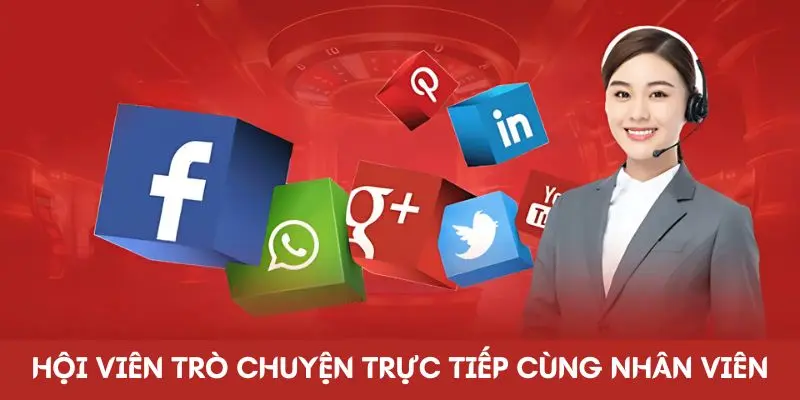 Liên Hệ Xin88 Thông Qua 3 Cách Đơn Giản, Nhanh Chóng 2 Hội viên trò chuyện trực tiếp cùng nhân viên